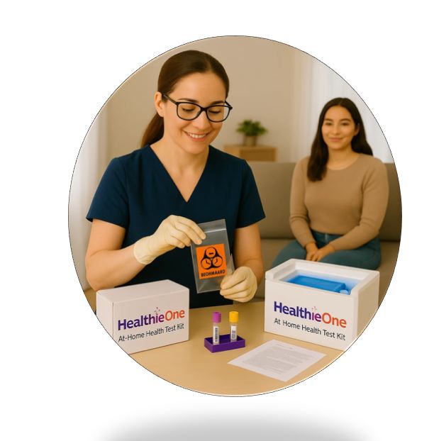 What if I prefer a phlebotomist to collect the samples for me?